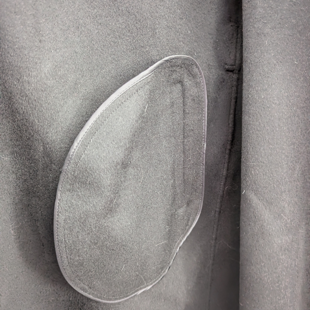 Quince Double-Faced Merino Wool Draped Collar Wrap Coat - NWOT - Picture 14 of 15